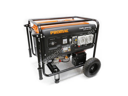 PROMAC Torini PETROL Portable Generator 6.8 kVA Max (Model- GT068E)