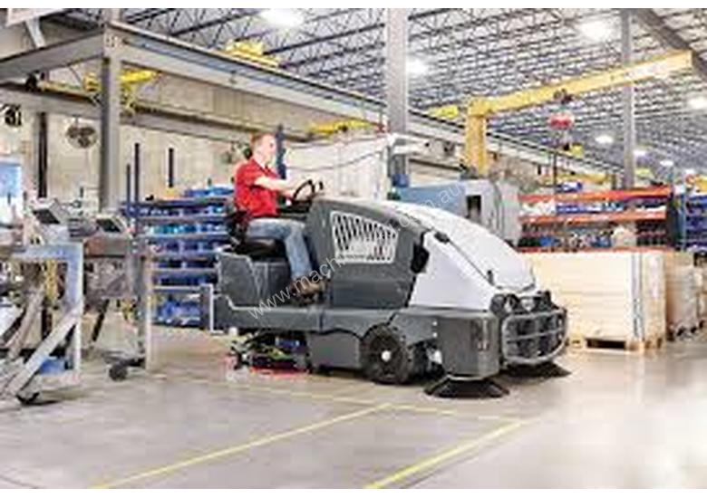 caption Nilfisk Combination Scrubber/Dryer/Sweeper CS7010