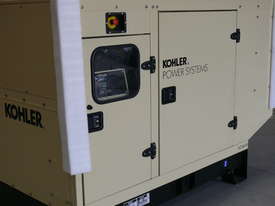 KOHLER KD130 130kVA DIESEL GENERATOR ENCLOSED CABINET |JOHN DEERE POWERED| - picture0' - Click to enlarge
