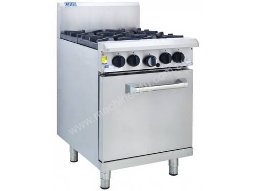 Luus RS-2B3P 600mm Oven with 2 Burners & 300mm Grill Professional Series