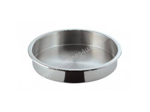 CookTek 28004 4.5L Small Round Stainless Steel insert for Chafer