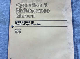 CAT Operation & Maintenance Manual D4H Series III  - picture0' - Click to enlarge