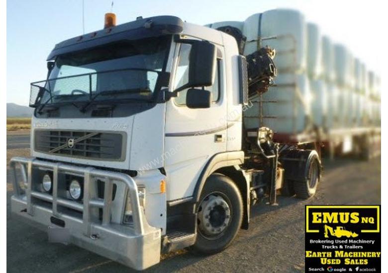 caption Volvo FM9 single axle Prime Mover with Crane. TS430