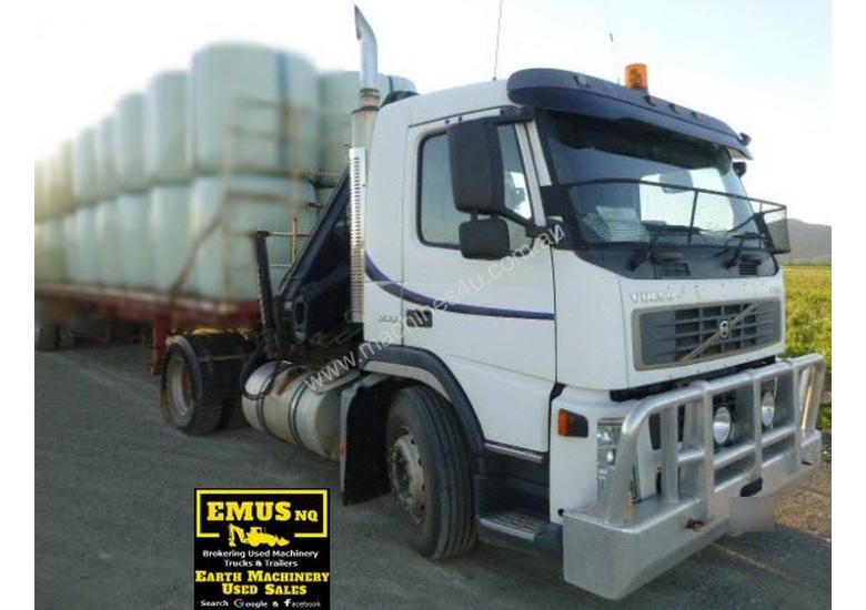 caption Volvo FM9 single axle Prime Mover with Crane. TS430