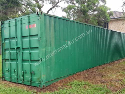 40 ft Shipping Container OFFERS OVER $ 500 PICK-UP BY 16/3/19. DIESEL 65KVA GENERATOR Low Hours