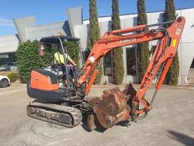 2014 KUBOTA KX91-3 3.3T EXCAVATOR WITH QUICK HITCH AND BUCKETS. LOW 2220 HOURS - picture0' - Click to enlarge