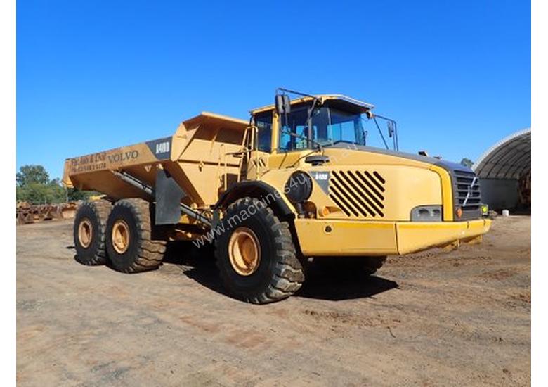 caption Volvo A40D Dump Truck