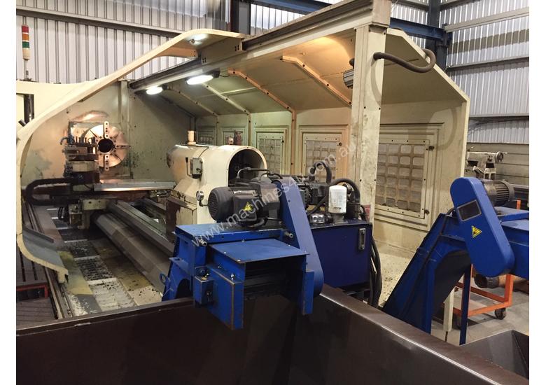 caption 1270mm swing x 5000mm Pinnacle (Taiwan) PK-BN4540 (LC-50200) CNC Lathe
