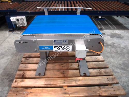 Flat Belt Conveyor, 750mm L x 590mm W x 500mm H