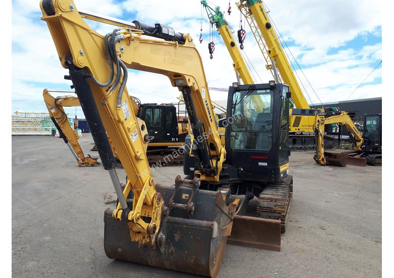 caption 2105 Yanmar VIO80-1 Excavator