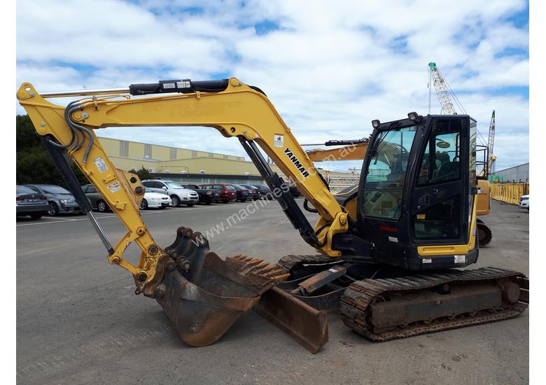 caption 2105 Yanmar VIO80-1 Excavator