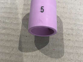 Tigmaster TIG Shroud Gas Nozzle Ceramic SR17/26 #5 8MM 7990783 54N17 - picture1' - Click to enlarge