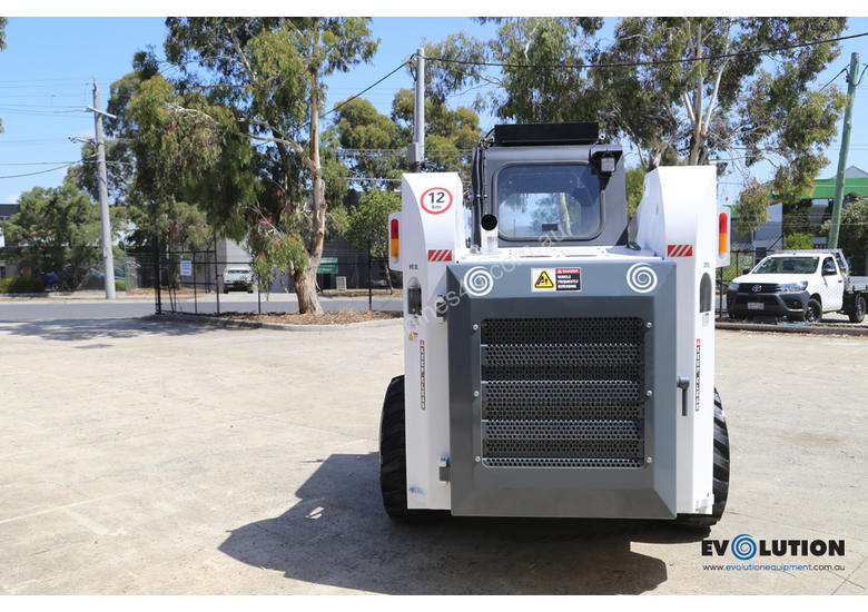 caption 2019 EVO EB85 Skid Steer, 2+2 EvoCare Warranty
