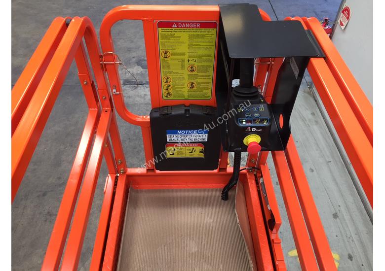 caption Dingli S06E 19ft Electric Scissor Lift 5.8M Platform