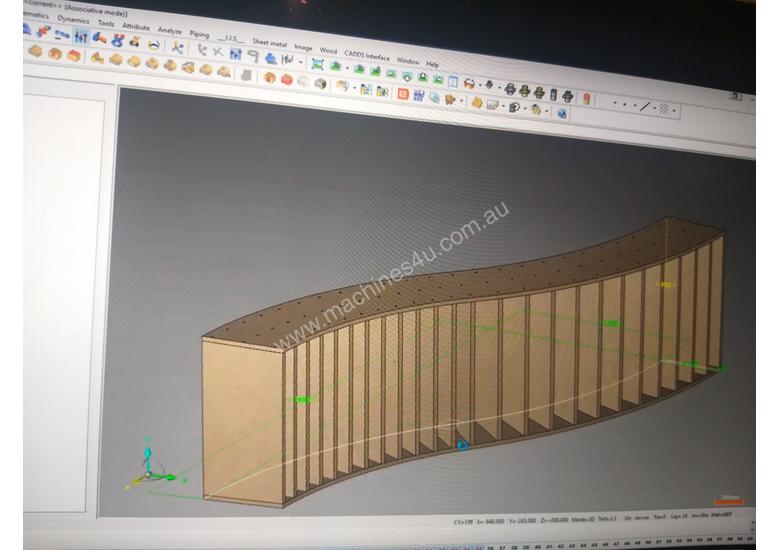 caption TopSolid Wood CAD Kitchen and Woodworking Software Package