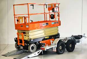 JLG ES2646 26ft Electric Scissor Lift Compact, Zero Emissions, and Ideal for Indoor Use