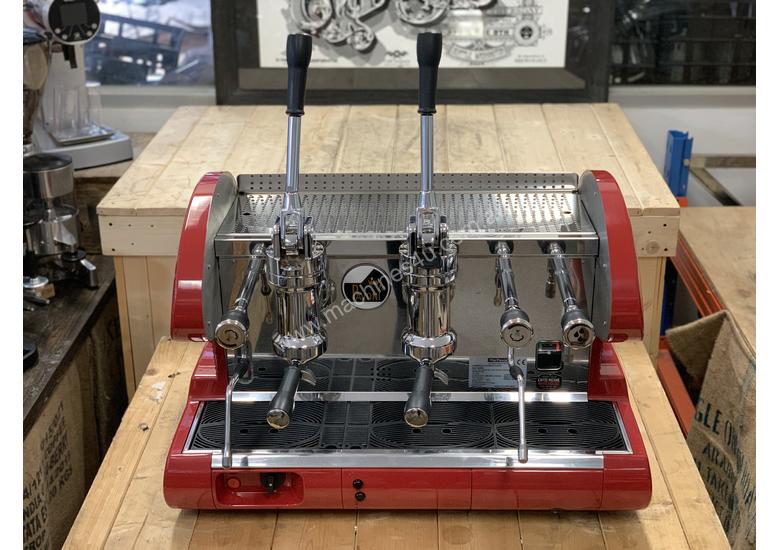 Used la pavoni LA PAVONI BAR2L LEVER 2 GROUP RED ESPRESSO COFFEE