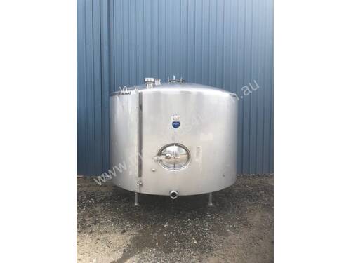 Stainless Steel Jacketed Tank, Milk Vat 5,700ltr