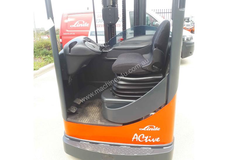caption Used Forklift: R20 Genuine Preowned Linde 2t