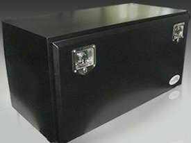 Toolbox Steel Powdercoated Black Truck Tool Box 500x500x500mm TB015 - picture0' - Click to enlarge