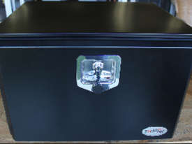 Toolbox Steel Powdercoated Black Truck Tool Box 500x500x500mm TB015 - picture0' - Click to enlarge