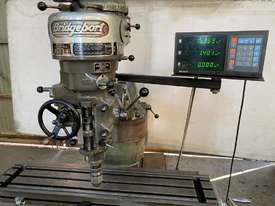Bridgeport J Milling Machine R8 spindle with DRO - picture1' - Click to enlarge
