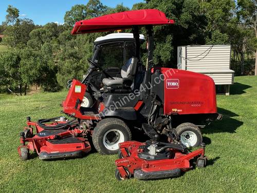 TORO GROUNDSMASTER 4000D 4WD Commercial Wide Area Mower 55Hp TURBO DIESEL 3.35M Wide Cut 