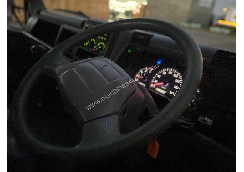 caption Mitsubishi Canter Service Body Truck