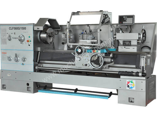 CLF560G/1500 - Centre Lathe - Turning Capacity 560x1500mm - Spindle Bore 105mm - Bed Width 405mm