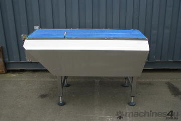 STAINLESS STEEL Motorised Variable Speed Modular Belt Conveyor - 1.5m long MAKE AN OFFE