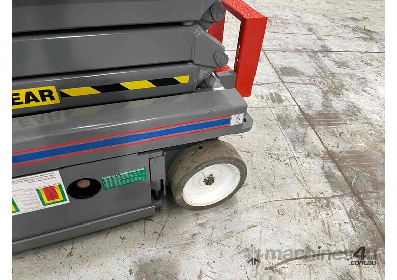 caption Used 10-year Recertified Skyjack 19ft Electric Scissor Lift