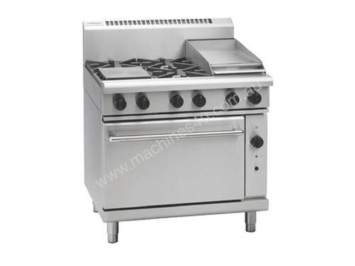 Waldorf 800 Series RNL8613GC - 900mm Gas Range Convection Oven Low Back Version