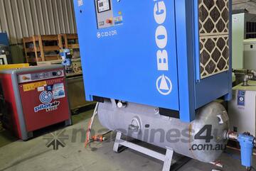 Boge 22kw 3in1 Yr2022. Atlas GA22VSD. Champion 30hp. IR 15hp. Focus 20hp. CompAir 25hp. AtlasGA55+