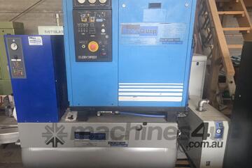 AdiComp 15hp. Focus 20hp 3in1. Atlas GA22VSD. Kaeser/ Champion 30hp. CompAir 25hp. Atlas GA55