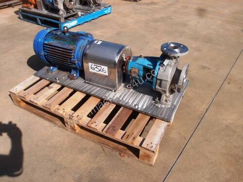 Centrifugal Pump (Stainless Steel), IN: 80mm Dia, OUT: 50mm Dia, 37.5m3/hr