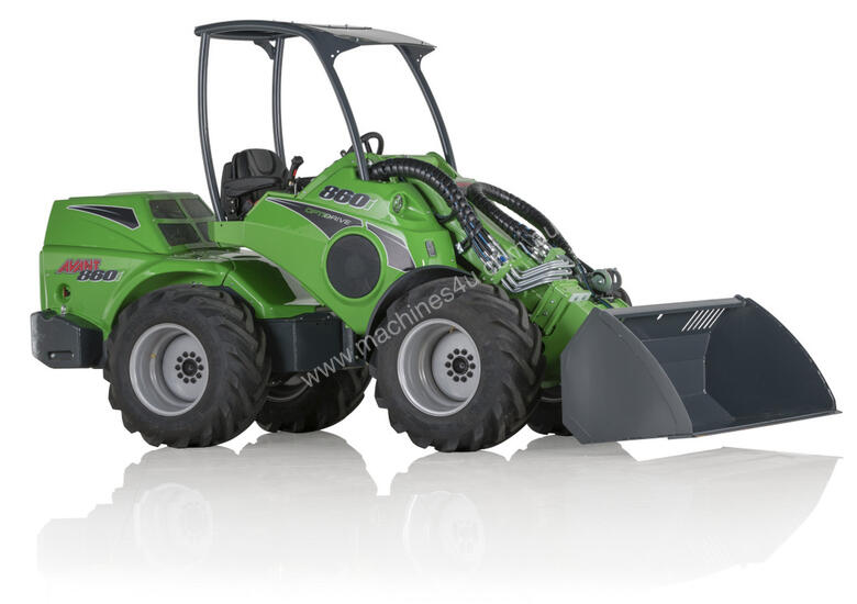 Avant 860i Powerful Articulated Compact Wheel Loader with Telescopic Boom