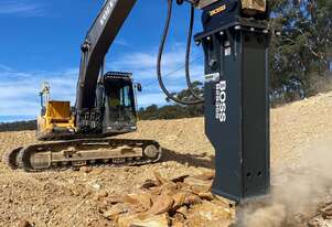 BOSS Hydraulic Rock Breaker Suitable for 4.5 - 9Tonne Excavators BOSS Hydraulic Rock Breaker Suitable for 4.5 - 9Tonne Excavators