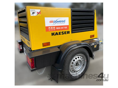 caption New Kaeser M20 - 70cfm Diesel Air Compressor