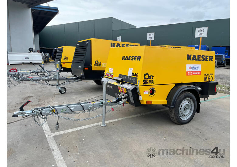 caption New Kaeser M20 - 70cfm Diesel Air Compressor