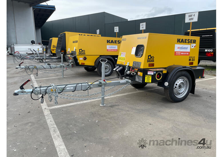 caption New Kaeser M20 - 70cfm Diesel Air Compressor