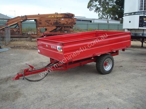 SINGLE AXLE TIPPING TRAILER - 2950MM X 1850MM