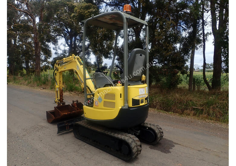 caption Yanmar ViO17 Tracked-Excav Excavator