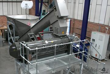 TS2096 Atritor Turbo Separator | Depackaging System | Tin cans, plastic bottles, soft packaging