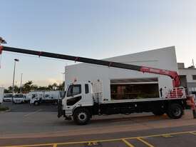 2010 MITSUBISHI FUSO FIGHTER FM600 - Truck Mounted Crane - Tray Truck - picture0' - Click to enlarge