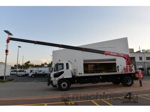 2010 MITSUBISHI FUSO FIGHTER FM600 - Truck Mounted Crane - Tray Truck