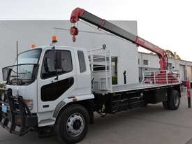 2010 MITSUBISHI FUSO FIGHTER FM600 - Truck Mounted Crane - Tray Truck - picture0' - Click to enlarge