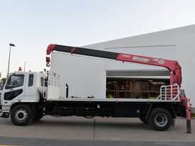 2010 MITSUBISHI FUSO FIGHTER FM600 - Truck Mounted Crane - Tray Truck - picture1' - Click to enlarge