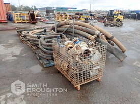 6 X BUNDLES OF ASSORTED SUCTION HOSE, HOSE FITTINGS & BULL HOSES - picture2' - Click to enlarge