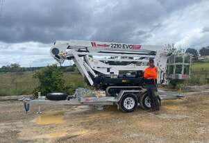 New Monitor 2210 Evo ED - 22m Spider Lift | 10.3m Horizontal Outreach | Strong Boom Design |