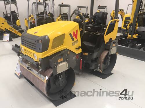 Wacker Neuson RD28 Double Drum Roller - 2800kg